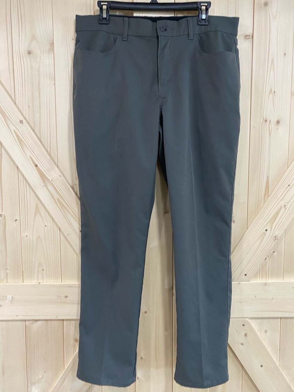 Pebble Beach Gray Performance Stretch Golf Pants 36x30